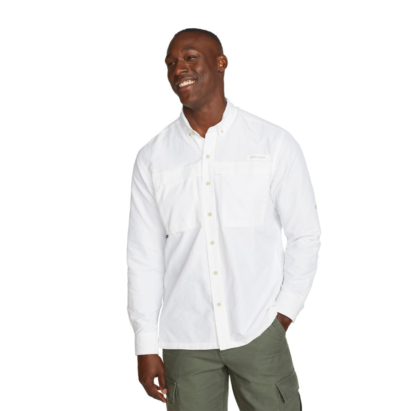 Camisa Rainier Ripstop Manga Larga Hombre