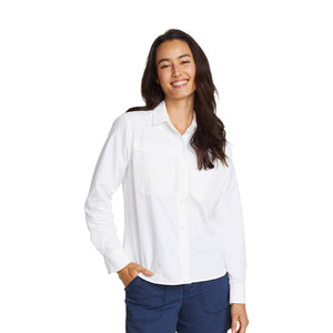 Camisa Rainier Ripstop Manga Larga Mujer